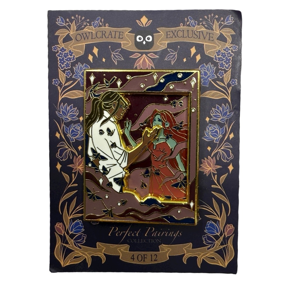 Owlcrate Perfect‎ Pairings Collectable Pin Strange The Dreamer Laini Taylor 4/12